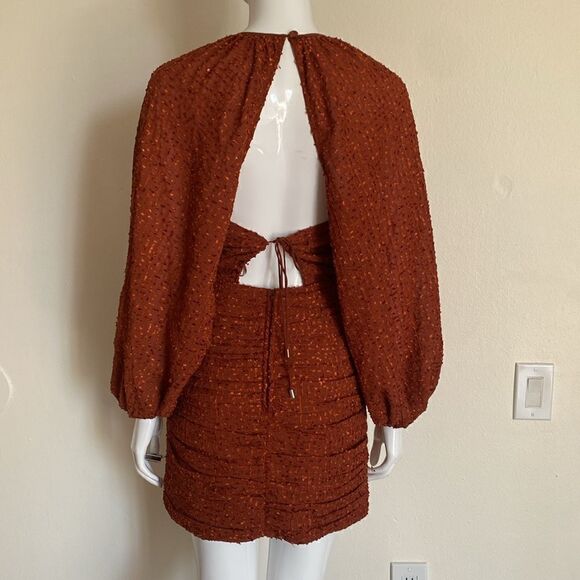 NWOT C/MEO Collective Mini Dress Sz Extra Small - Picture 4 of 13